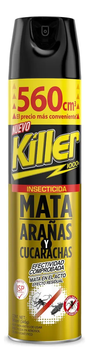 Mata Arañas Y Cucarachas Killer(560)